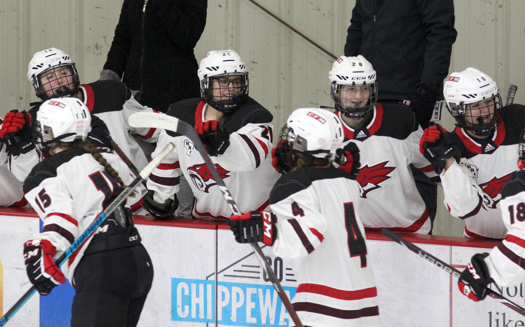 Hayward at Chippewa Falls/Menomonie girls hockey 2-20-20